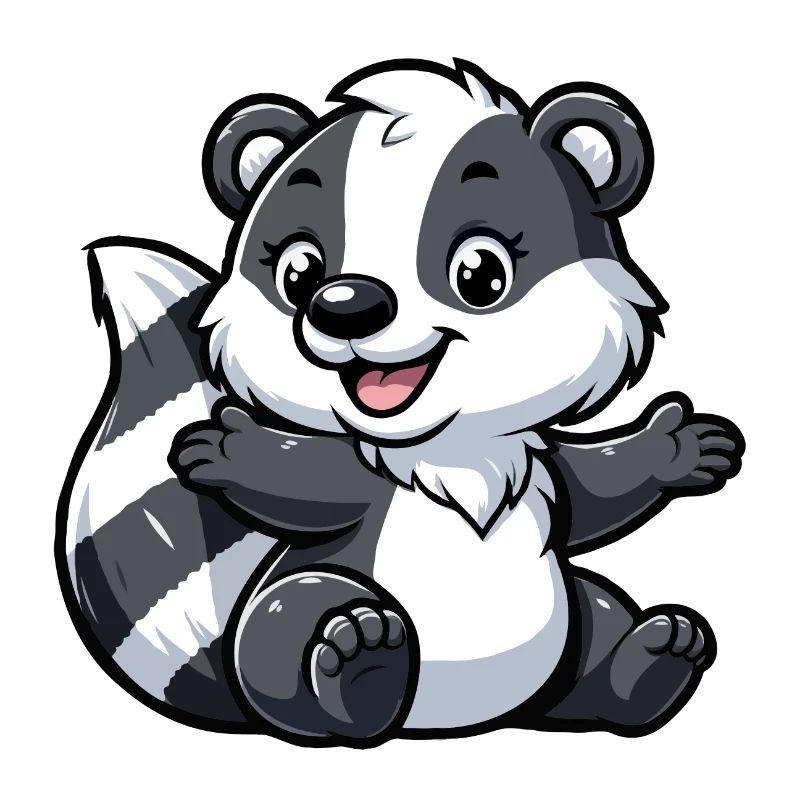 Waschbär Kind