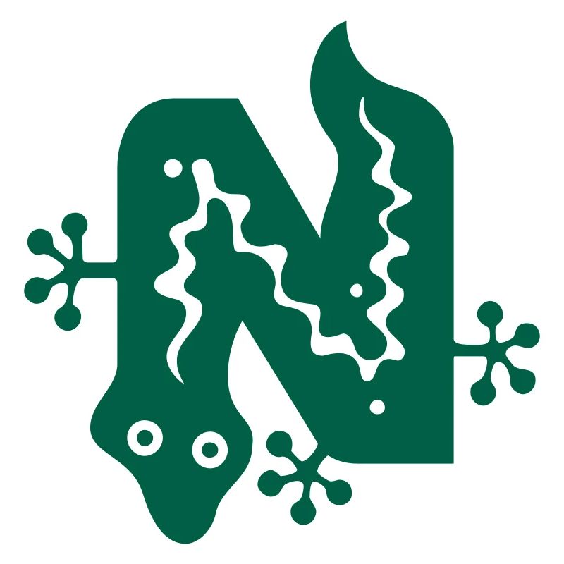 Serpent | Serpent | lettre N | Vectorale
