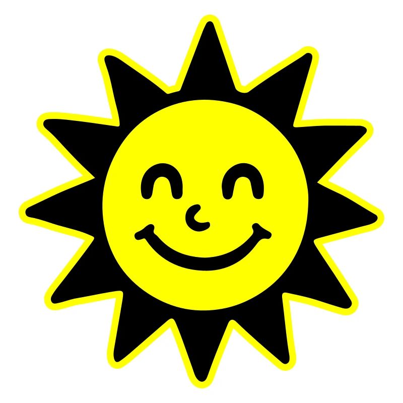 Sonne Comic Sommer