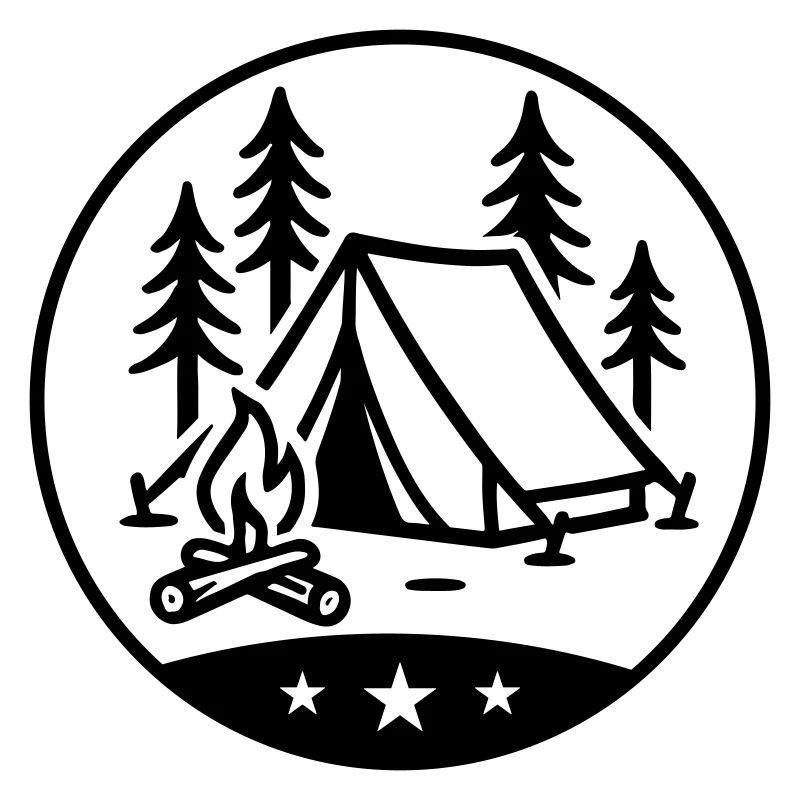 Tente Feu de camp Camping