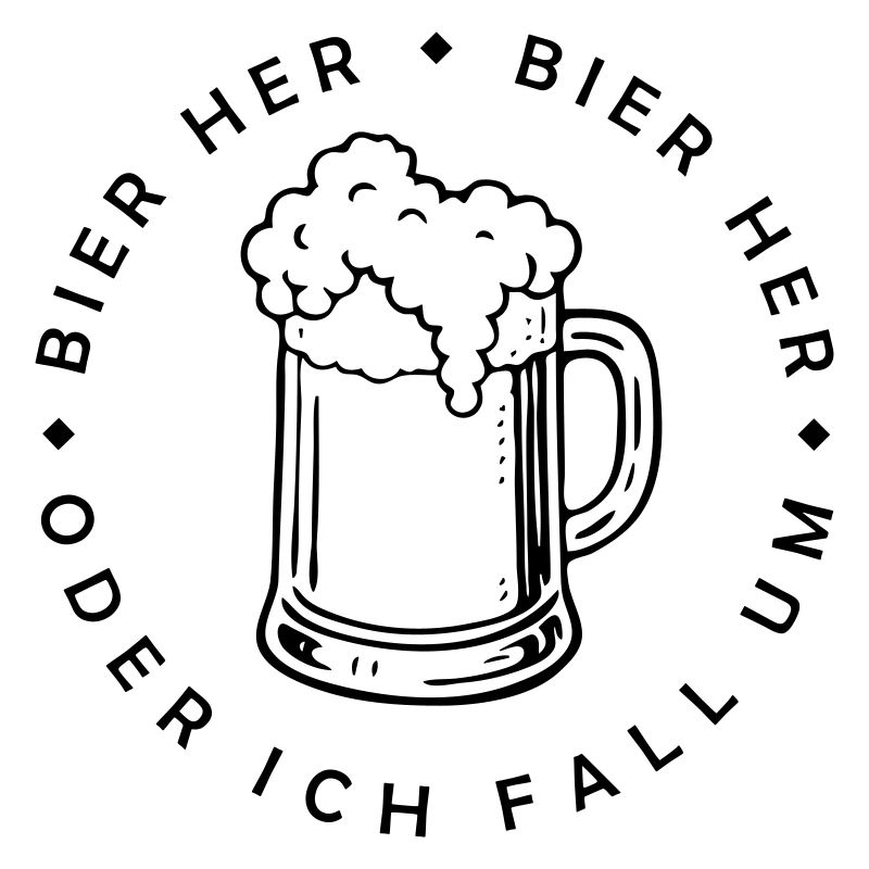 Bienen hier - Oder ich fall um!