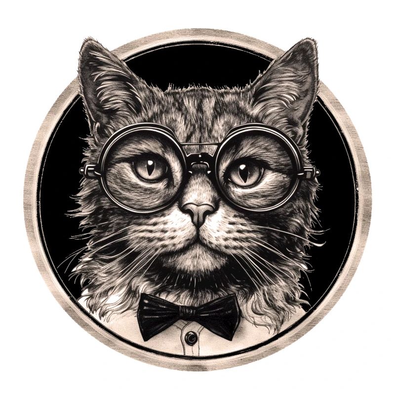 Chat steampunk