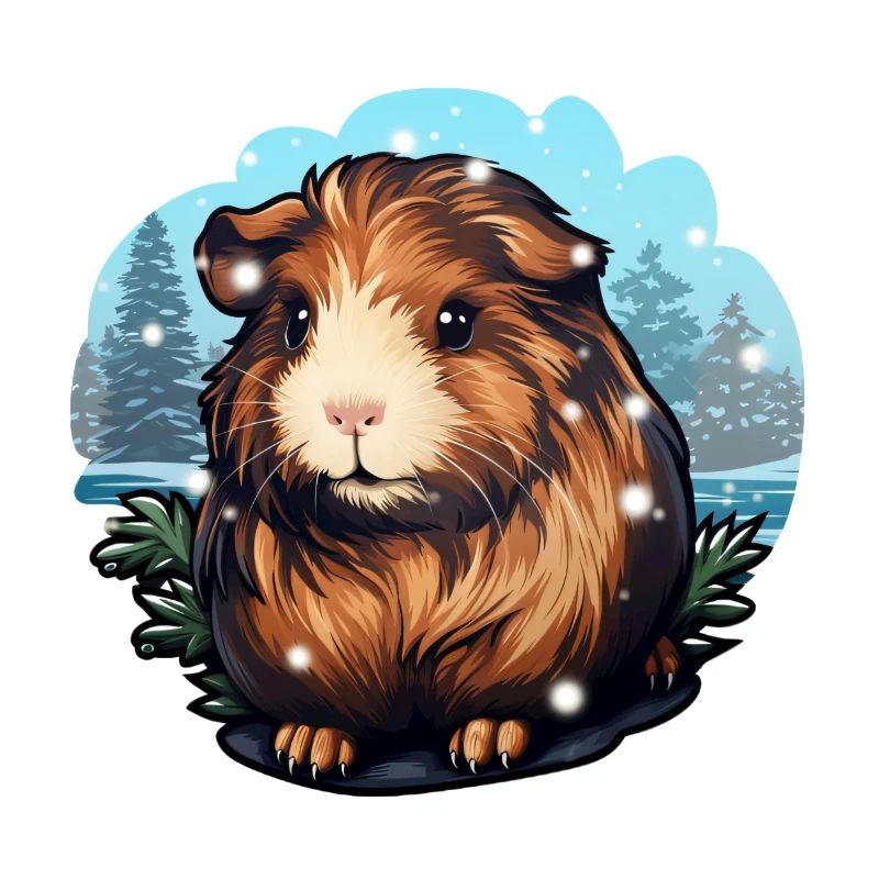 Cochon d’Inde d’hiver