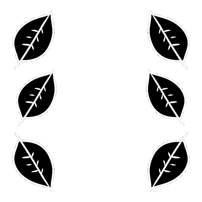 Pattern Leaf Leaves Frame Nature