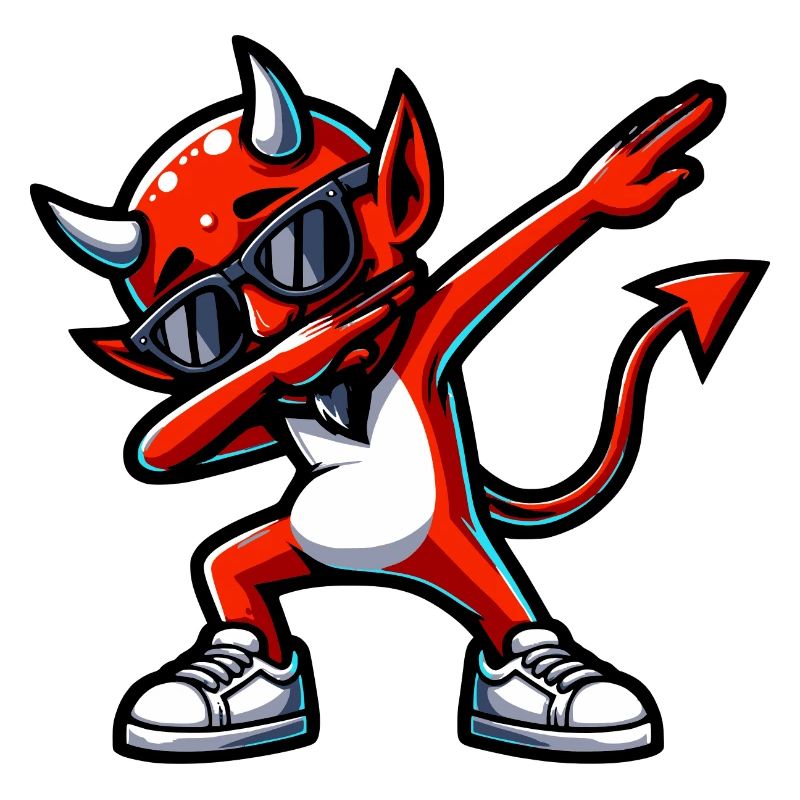Dabbing Devil