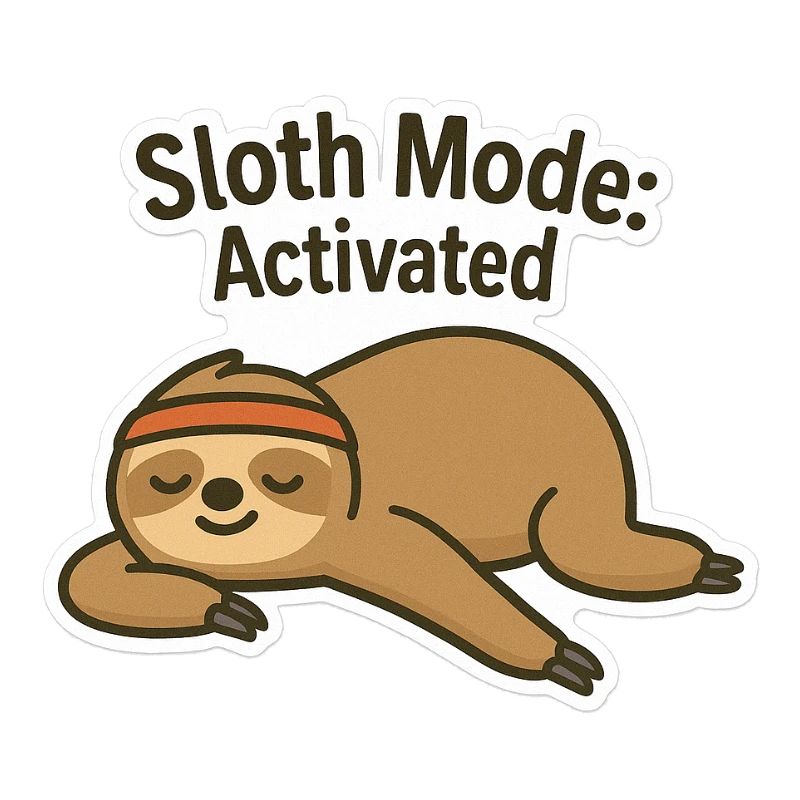 Sloth Mode: ON - Sloth Mode activated