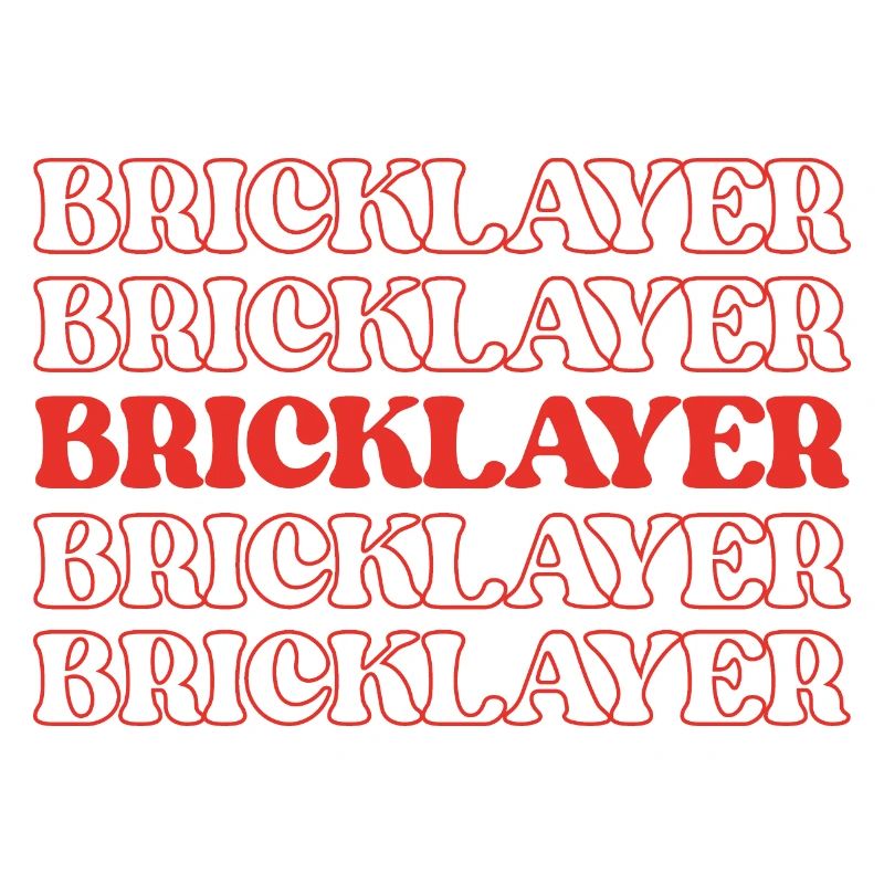 Bricklayer Stonemason Bricklayer Brick Worker
