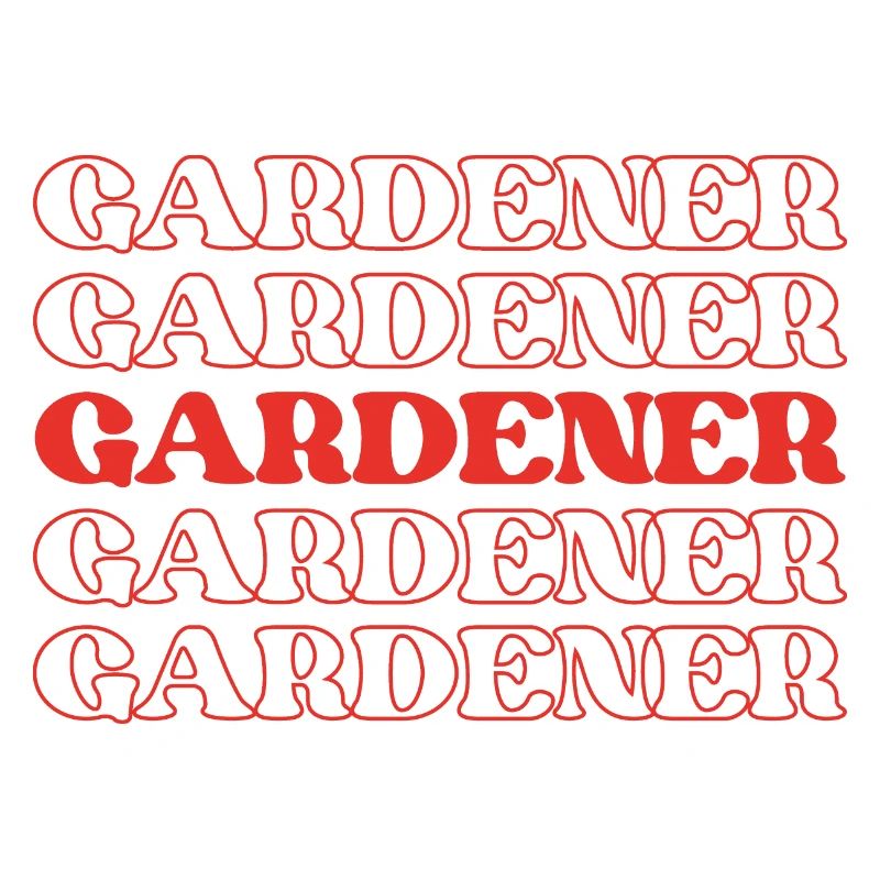 Gärtner Gartengärtner Landschaftsgärtner Pflanzgefäß