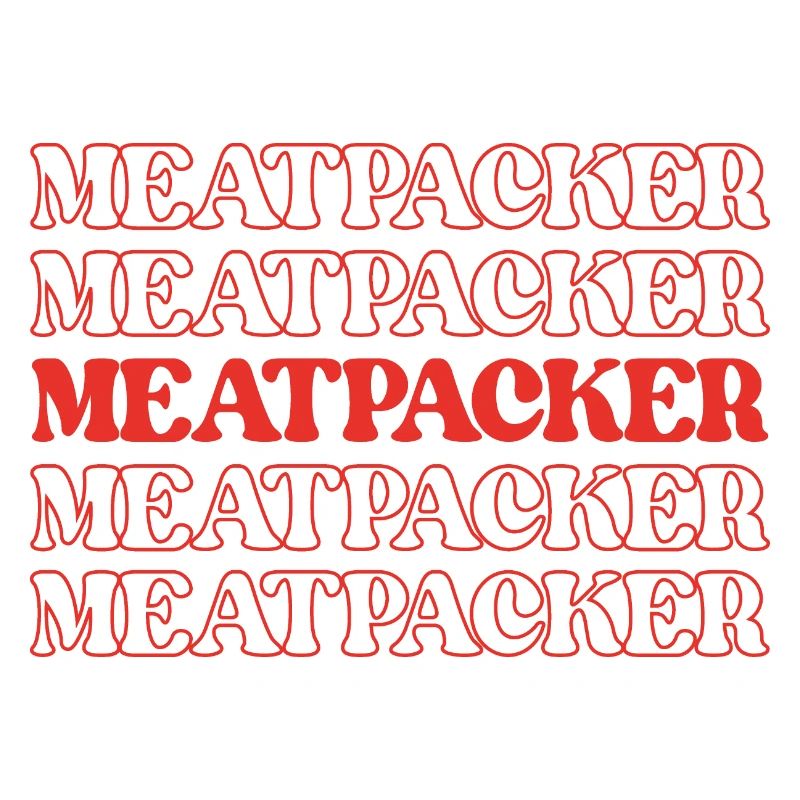 Fleischpacker Fleischverarbeiter Fleischarbeiter Verarbeiter