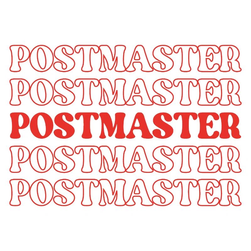 Maître de poste, facteur, directeur de bureau de poste