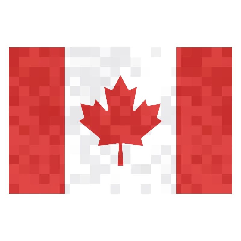 Drapeau du Canada Feuille d’érable Drapeau canadien Canada