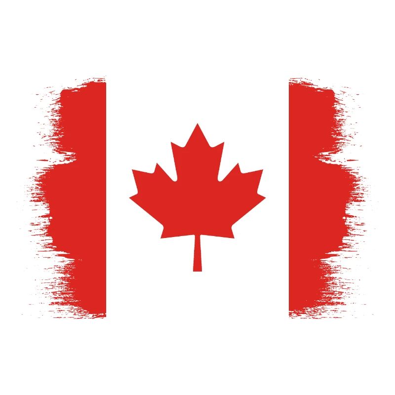 Drapeau du Canada Feuille d’érable Drapeau canadien Canada