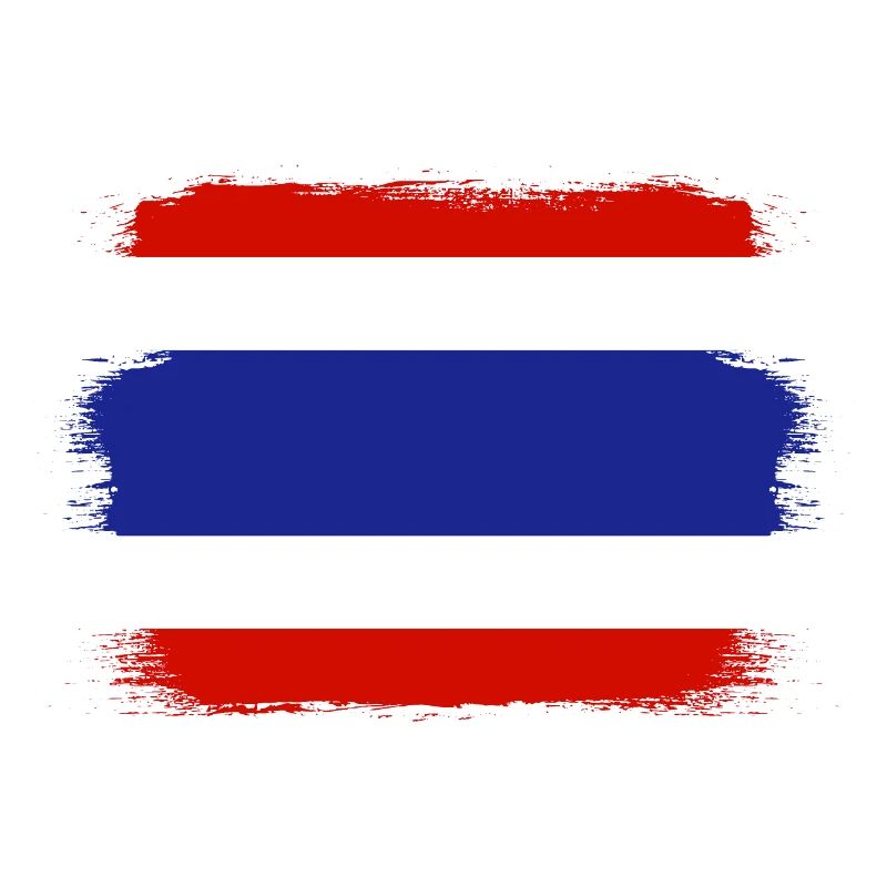Thaïlande Drapeau Thaïlandais Drapeau utilisé Look