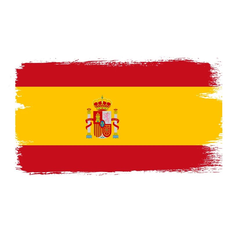 Espagne Drapeau Vintage Drapeau espagnol Utilisé Look