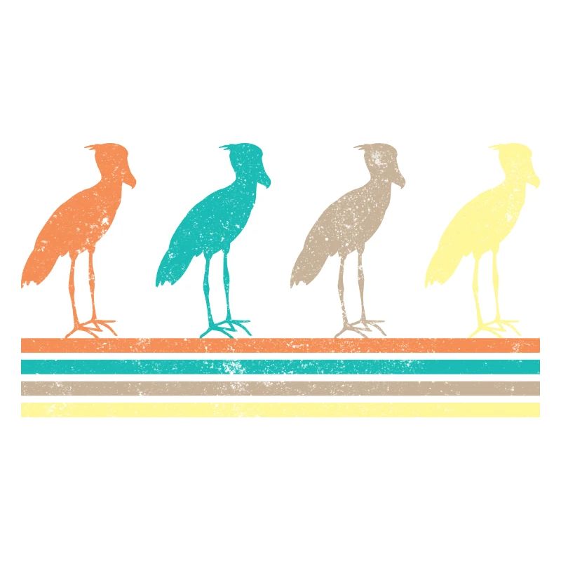 Schuhschnabel Vogel Ornithologe Wald I Geschenk