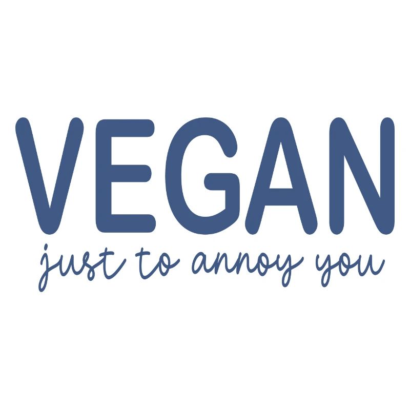 Végétalien juste pour vous embêter
