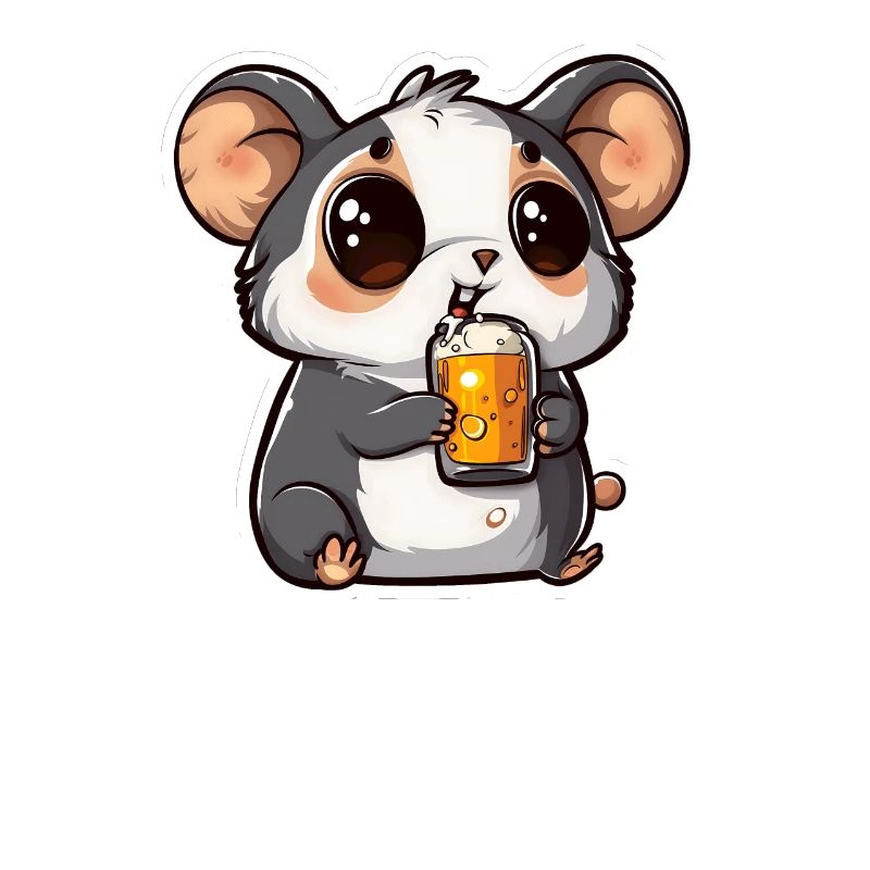 Lecker Bierchen Sad Hamster Meme Bier Alkohol