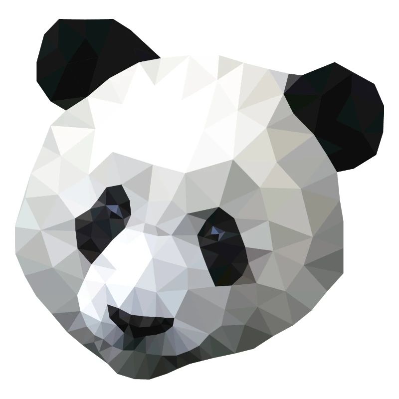 Panda polygone