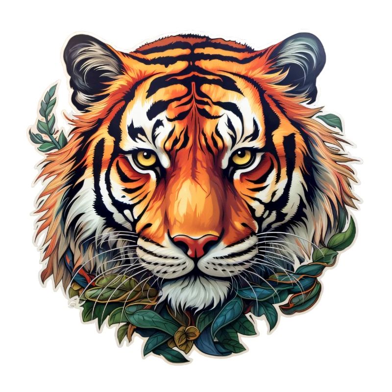 Tiger's head