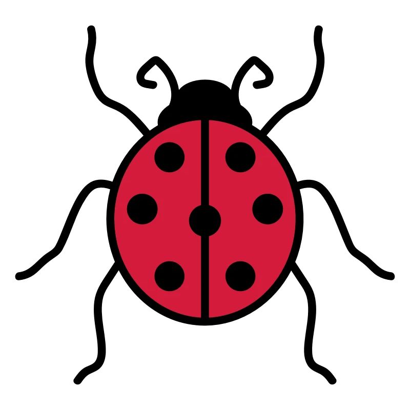 ladybug small cute cute beetle red dot