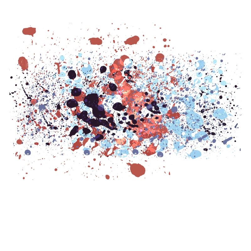 graffiti d'éclaboussure de couleur