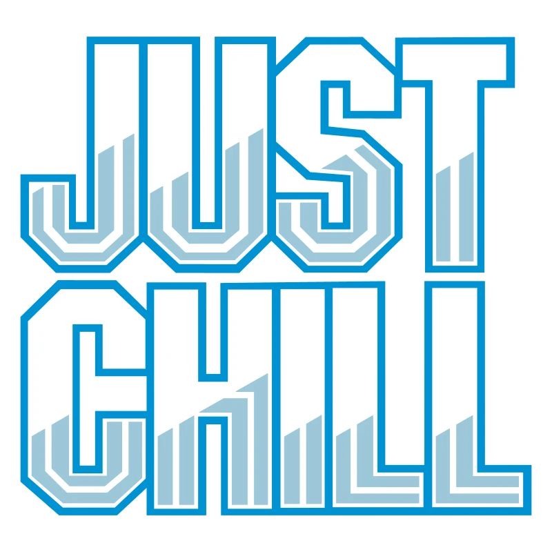 Just Chill Text Logo