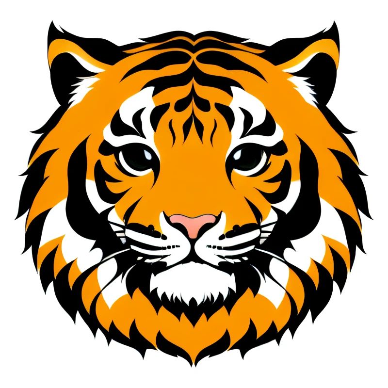 Comic Tiger Mignon Drôle Cool Dessin animé 7