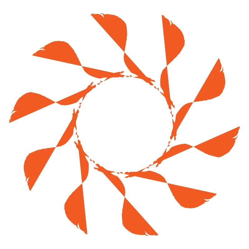 Windmill, Flower, Random Pattern, Vectorgraphic