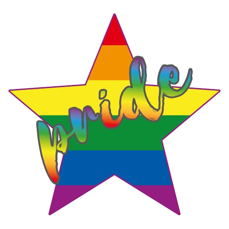 Rainbow Star Pride