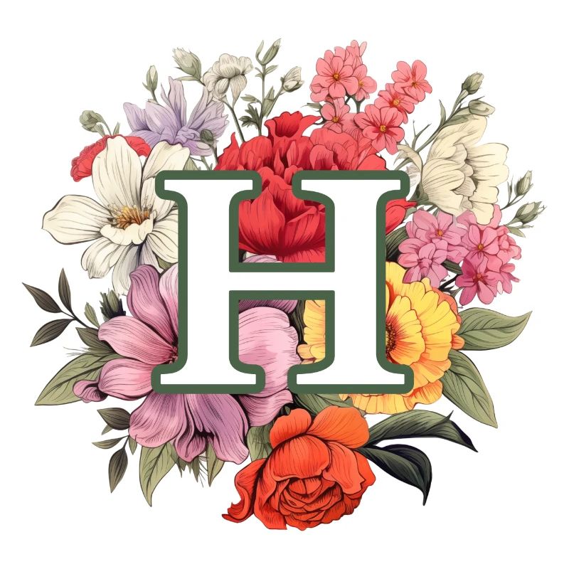 H Monogram Bouquet
