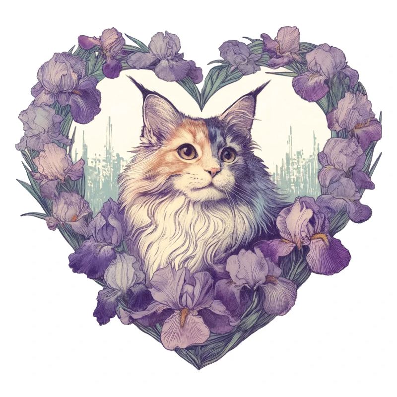 MaineCoon Iris