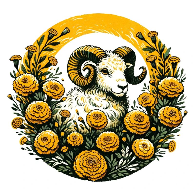 Widder Widder Ringelblume