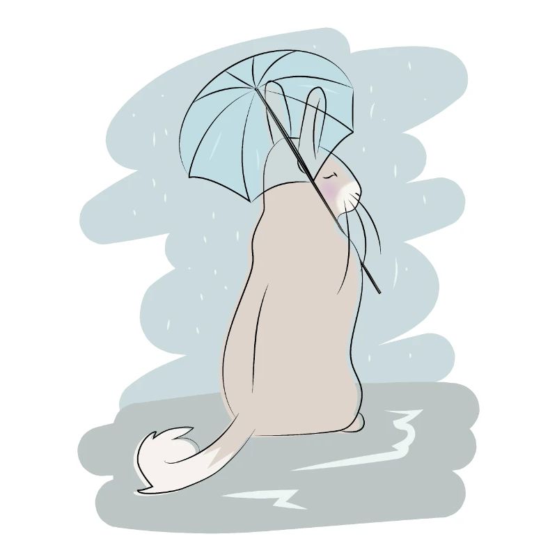 Illustriertes Design mit Viscacha