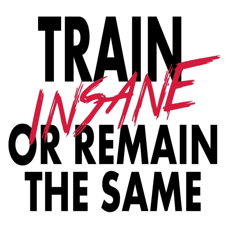 Train Insane Or Remain The Same