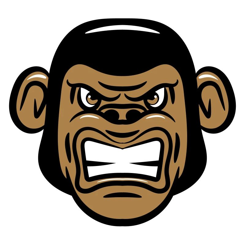 monkey angry evil