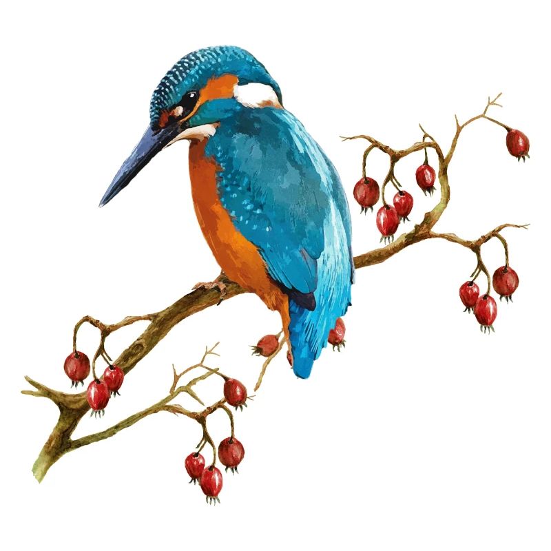 Bunter Vogel