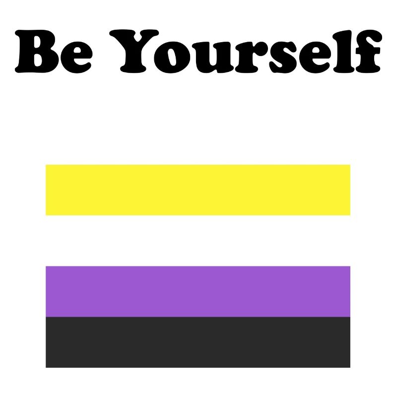 Non Binary Flag Be Yourself