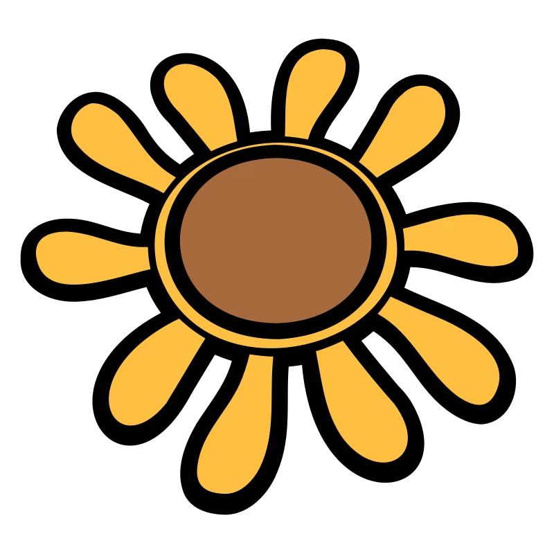 Petite fleur de soleil de tournesol jolie fleur