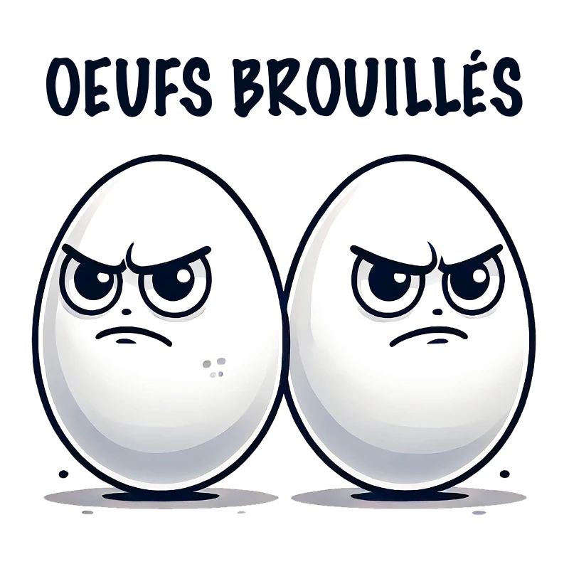 Scrambled eggs humor