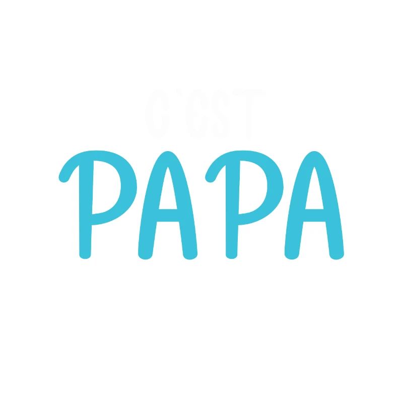 A la maison c'est papa qui commande cadeau humour