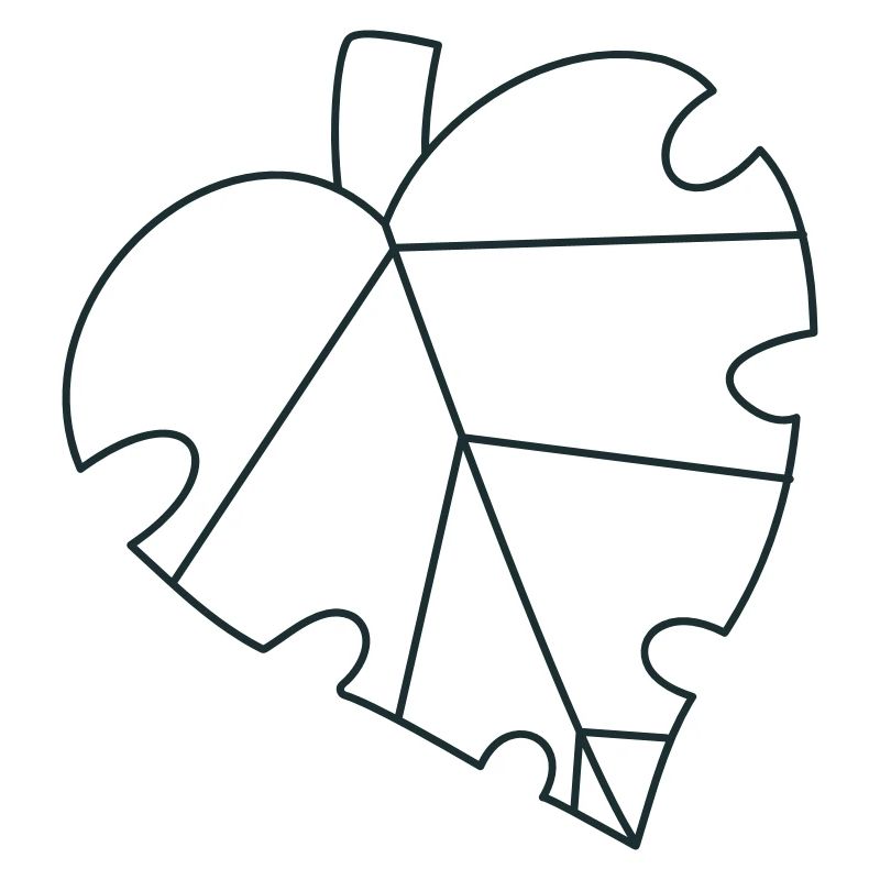 Monsteria Monstera leaf