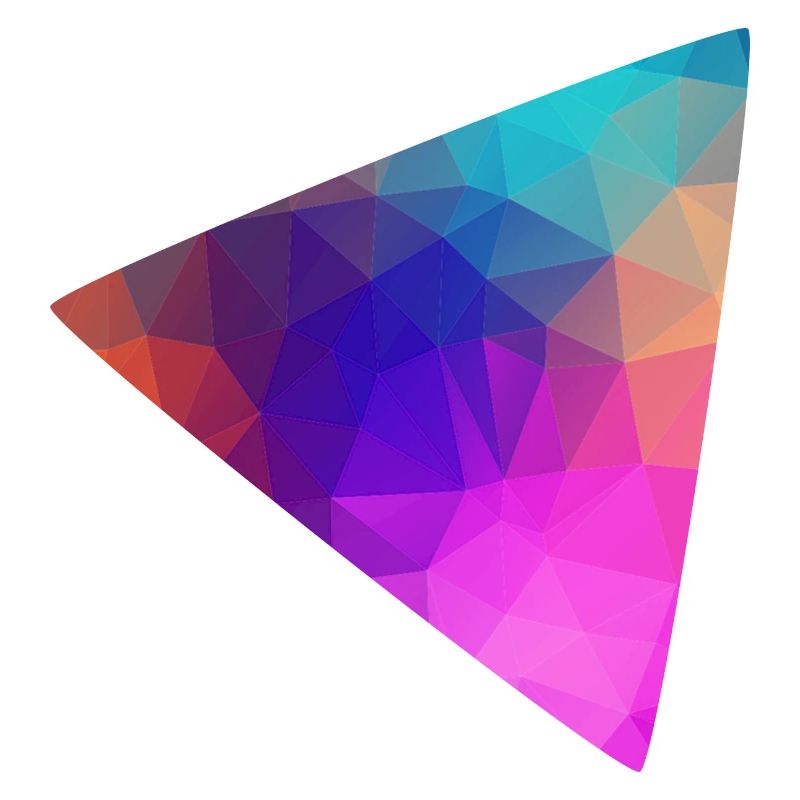 Triangle coloré