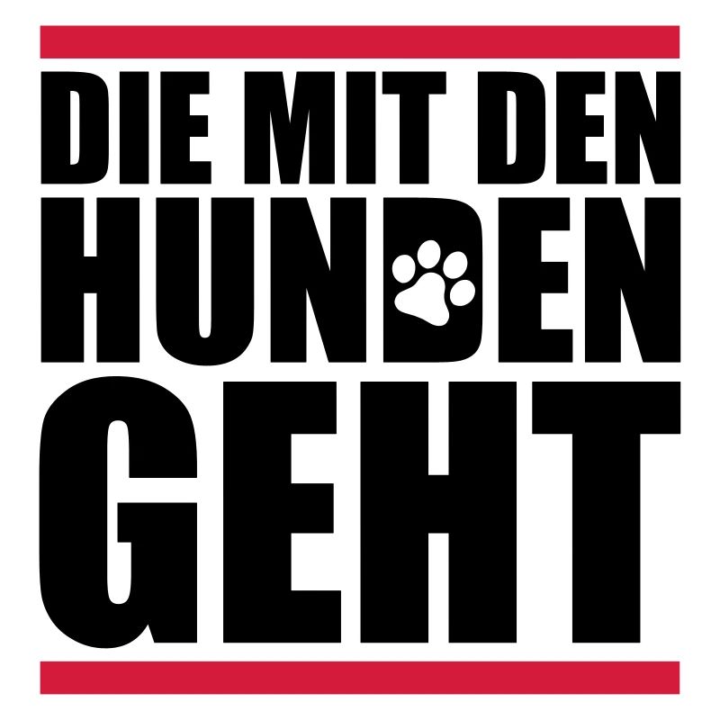 mit den hunden geht