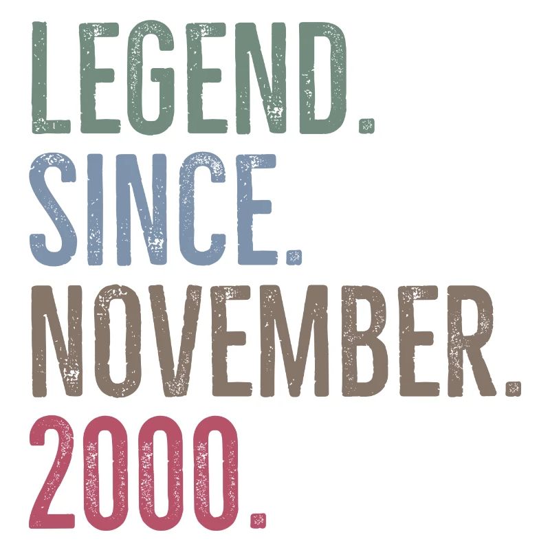 Legend Since November 2000
