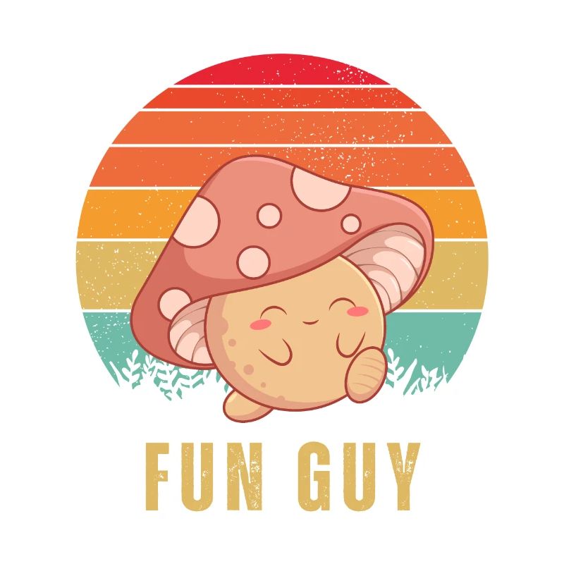 Fun Guy Retro Sunset