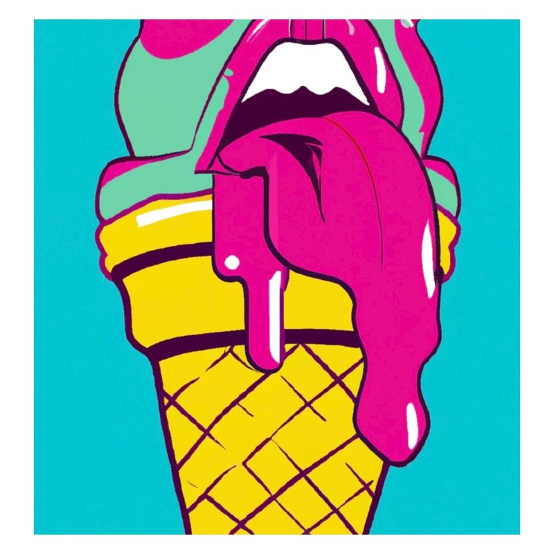 POP-Art Eiscreme