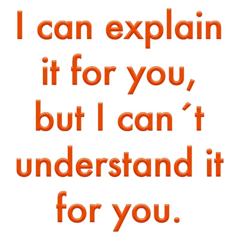 i can explain