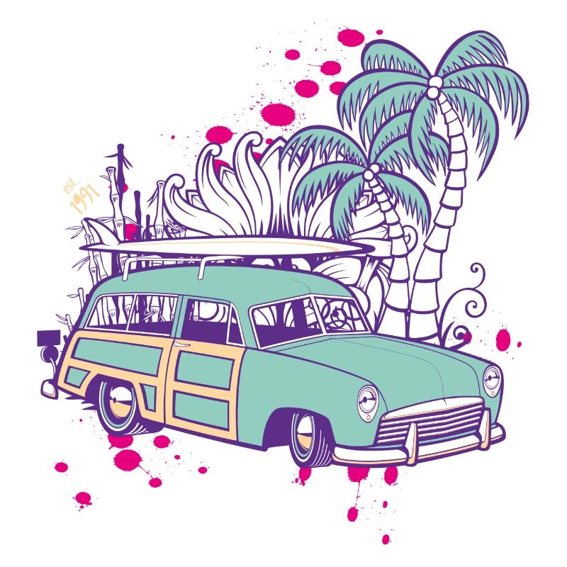 Oldtimer beach