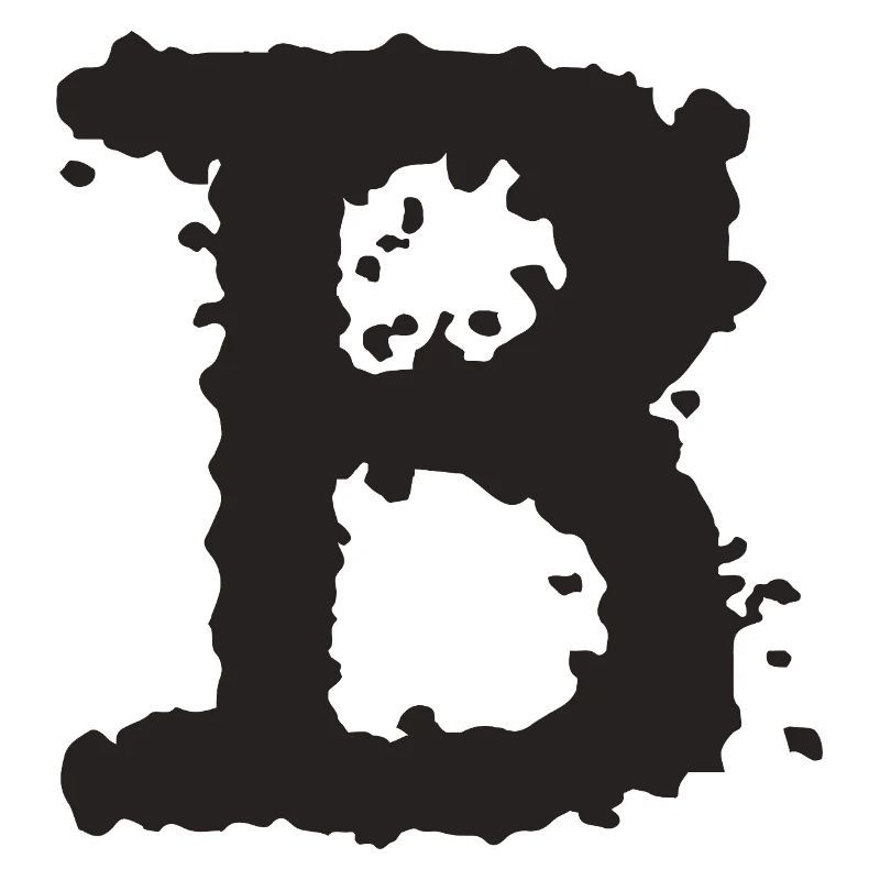 B