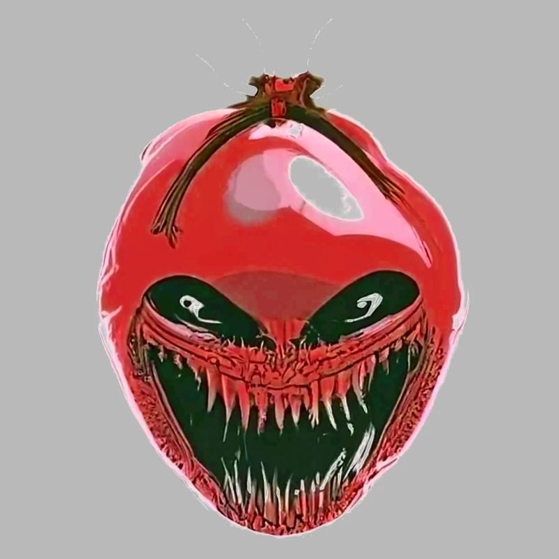 Rote Xenomorph-Tomate